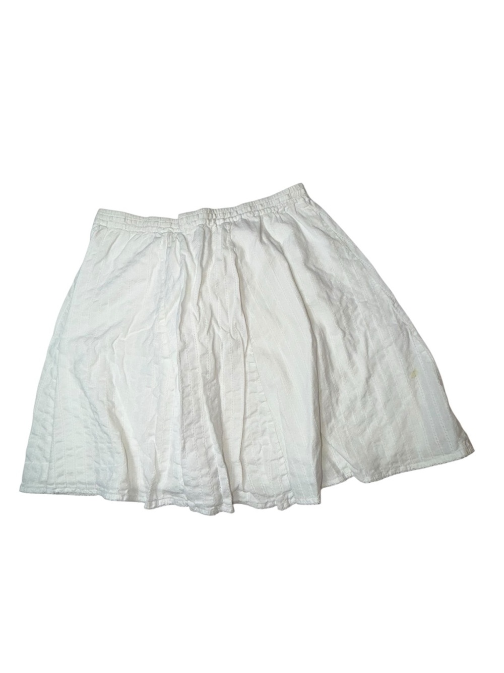 GAP White Cotton Circle Skirt